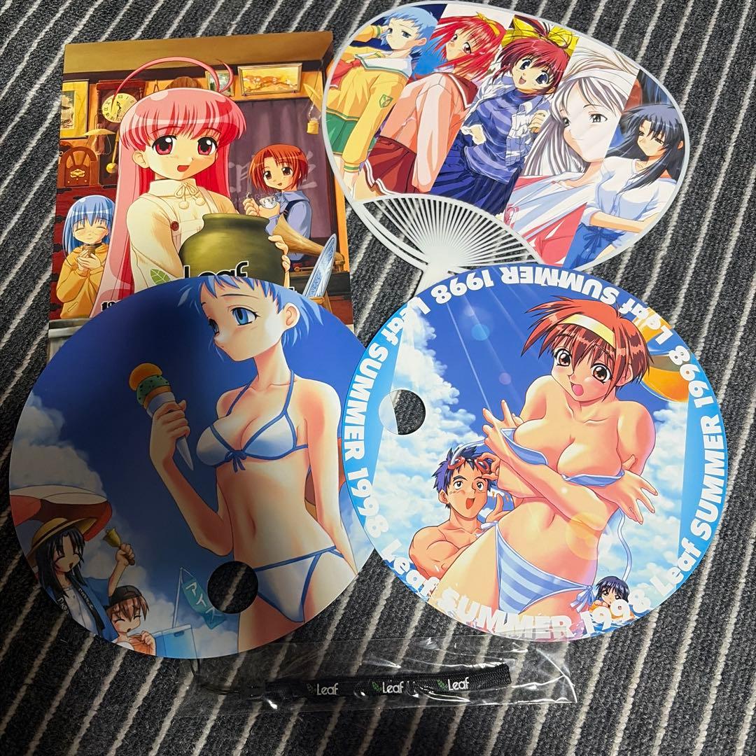昔のLeafのコミケグッズ