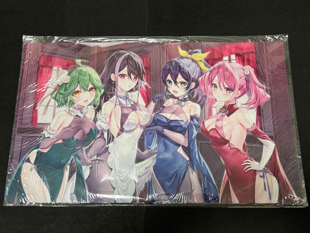 遊戯王 柚子 セレナ リン 瑠璃 スリーブ プレイマット ミッドナイトブルー