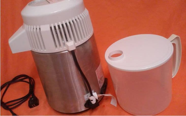 メガホーム社■蒸留水器■BPAフリー4㍑ポリ容器■飲料水■ノズル部欠品■飲料水