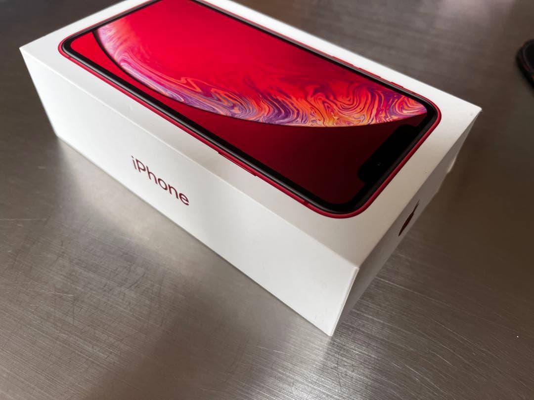 iPhone XR 128GB PRODUCT RED 箱付きsimフリー