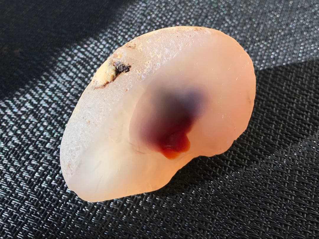 ゴビ石−1461 ゴビ瑪瑙　原石　希少なサイズ