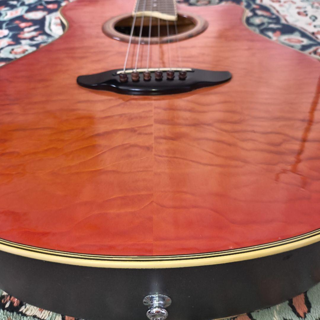 YAMAHA APX−8QM　アコスティック ギター オレンジ色
