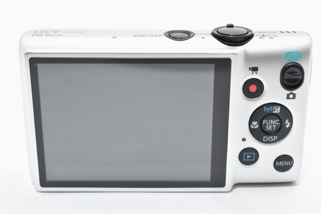 超美品 キヤノン IXY 100F コンパクトデジタルカメラ シルバーCanon
