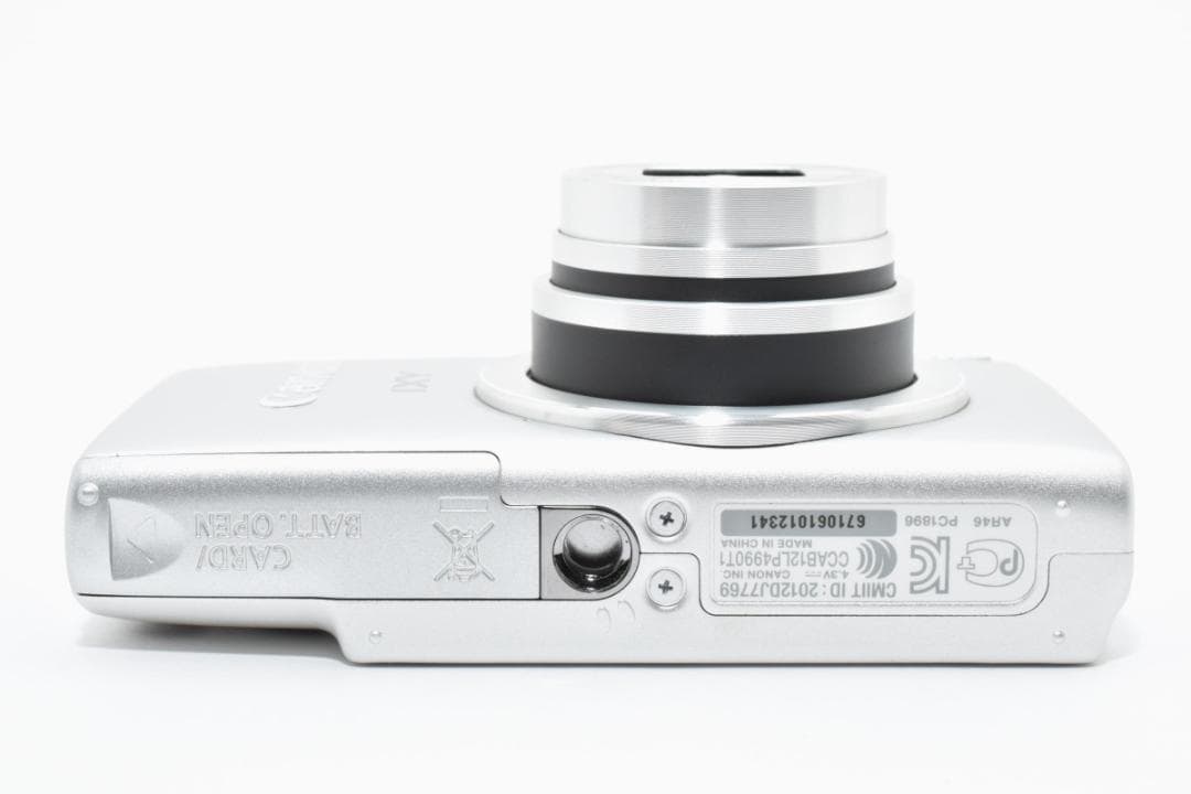 超美品 キヤノン IXY 100F コンパクトデジタルカメラ シルバーCanon