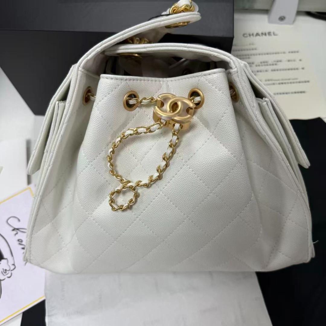 希少な美品 ノベルティグッズ ホワイト ショルダーバッグ BOX付