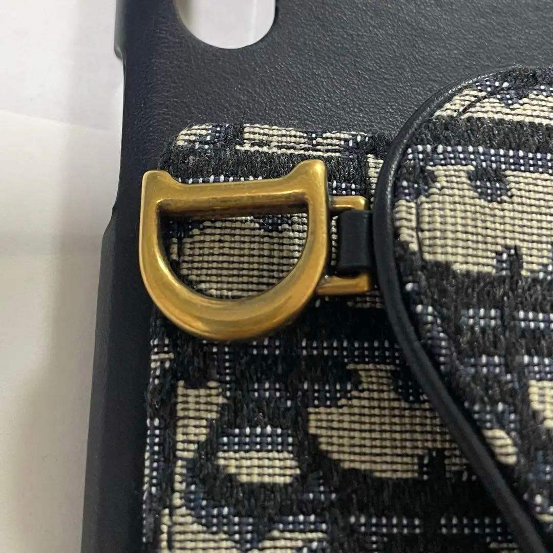 ほぼ新品 Dior ディオール トロッター柄 iPhone X /XSケース