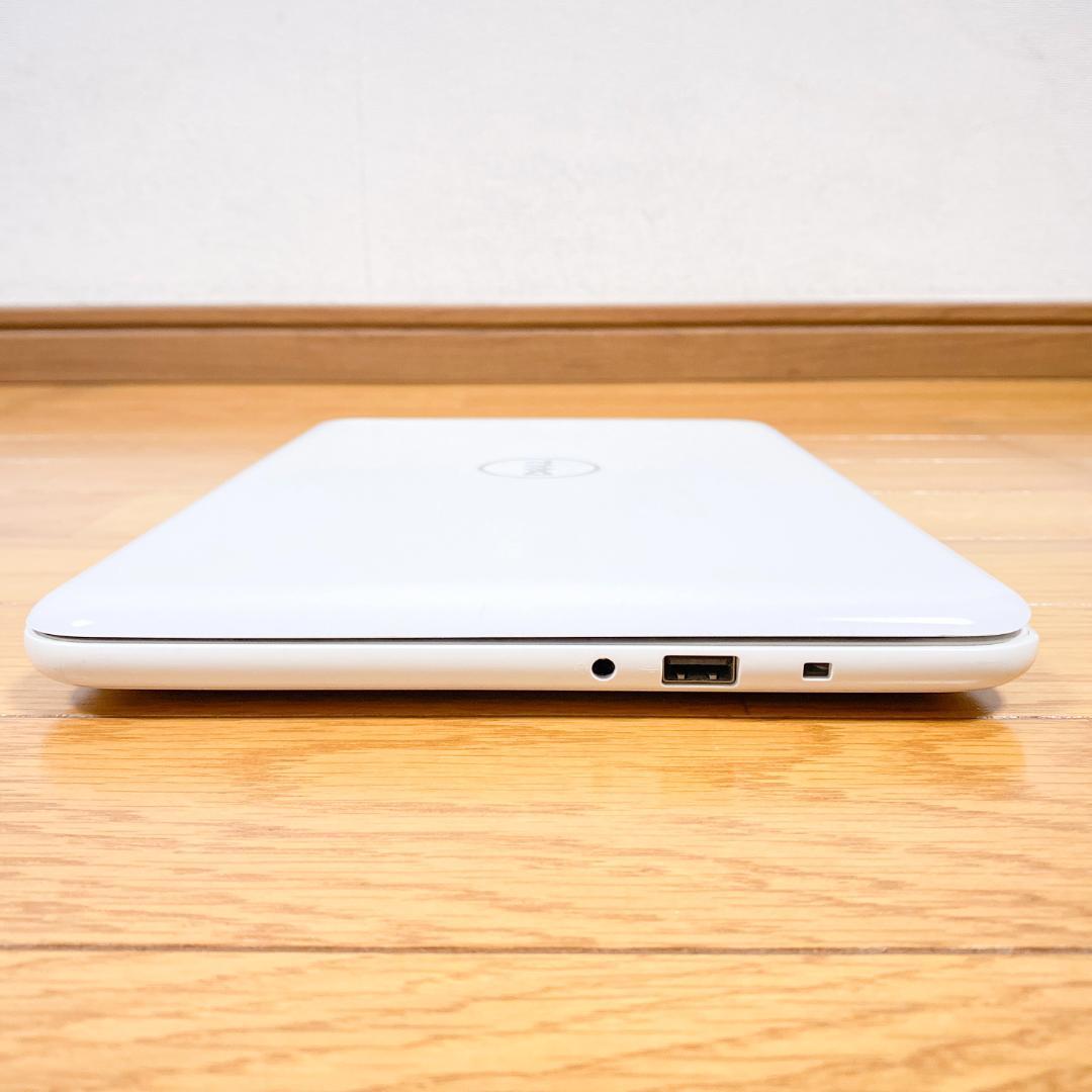 オフィス2021✨白で可愛いDELL小型ノートパソコン SSD カメラ 薄型軽量