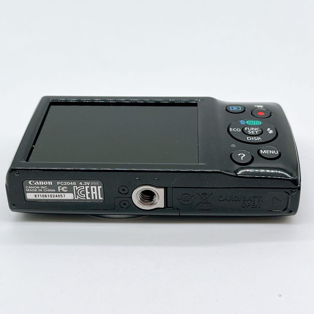Canon IXY 120 ブラック コンデジ オールド デジカメ 軽量