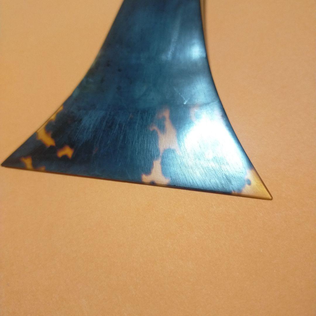 三味線　バチ　べっ甲　黒　天然素材　アンティーク　和楽器　 バチ入れ　正絹　中古