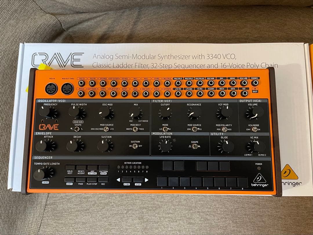 （箱付）Behringer CRAVE GRIND 2台セット【美品】