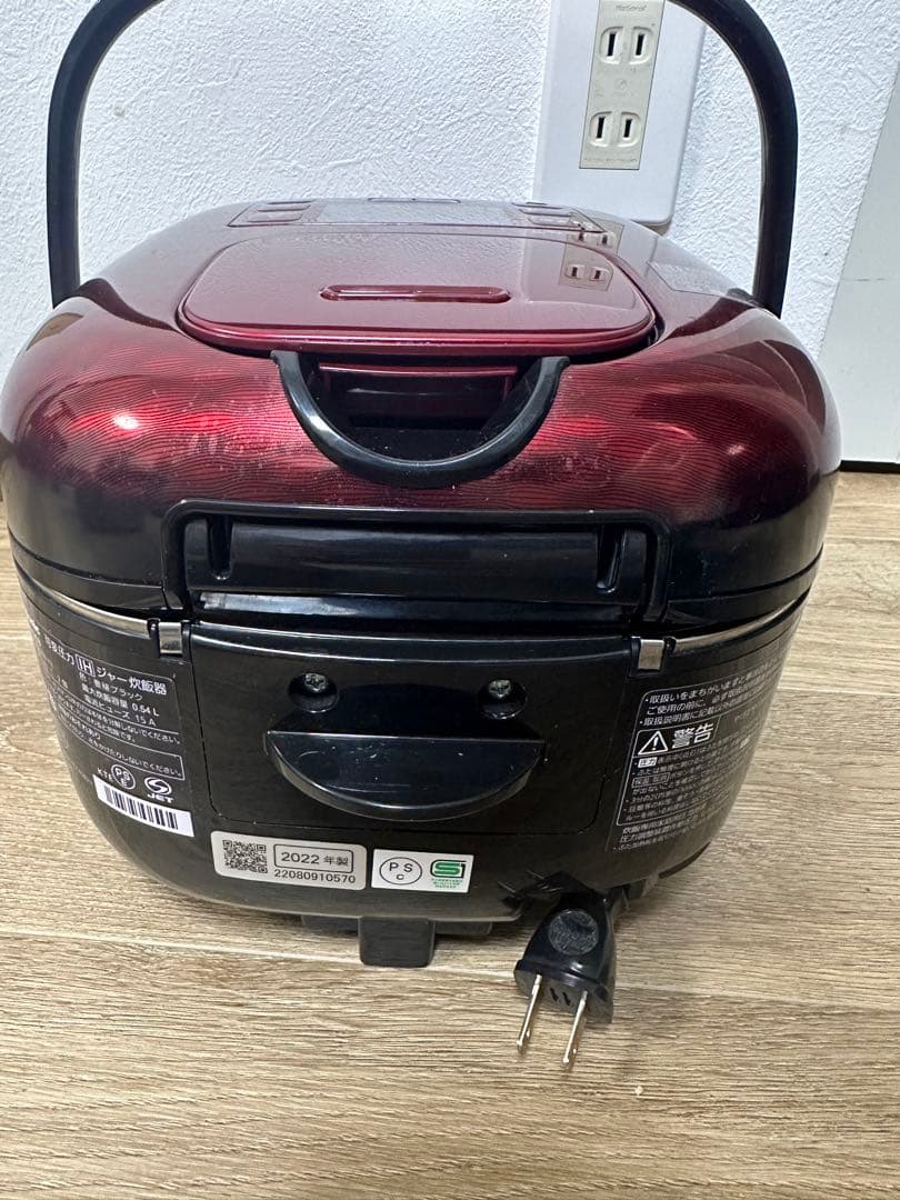 2022年製 パナソニック SR-JX058 炊飯器 3合