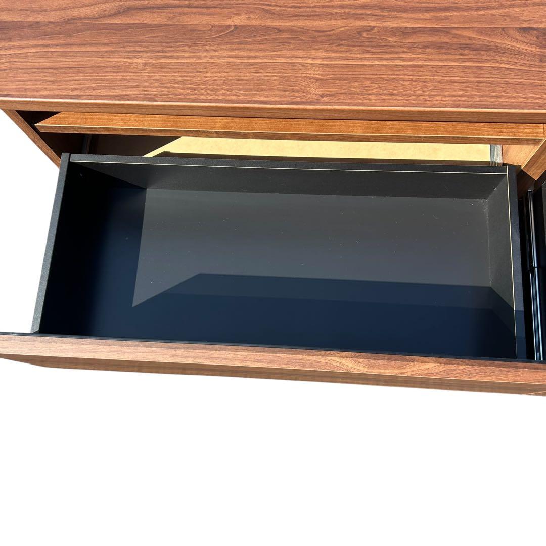 LOWYA テレビボード 150cm ウォールナット 2枚扉