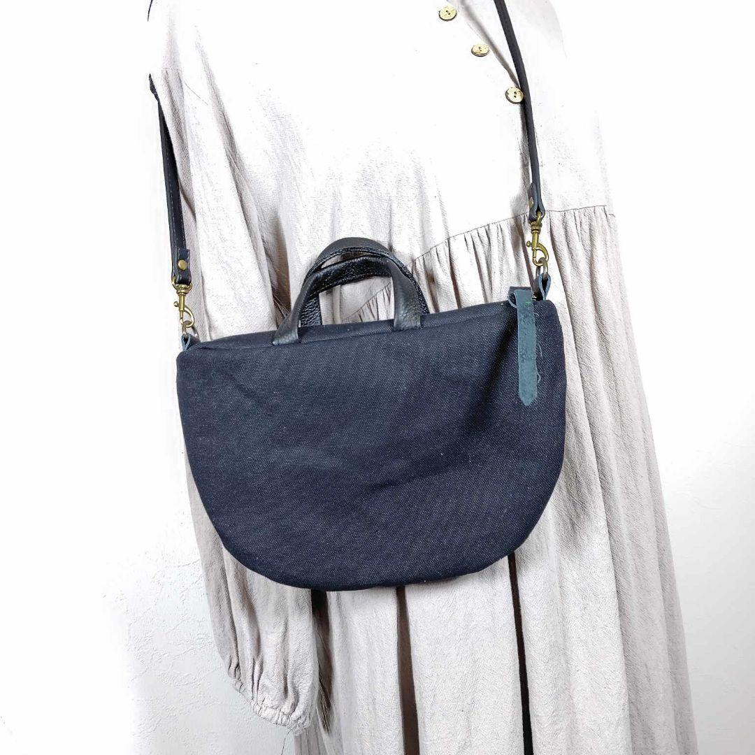 【専用】/rosyロージィーネイビー/ドミニラウンドショルダー
