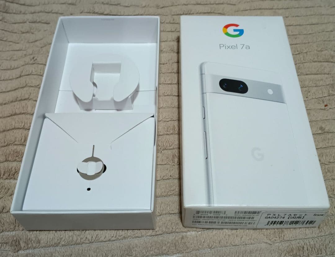 Google Pixel 7a スノー　バッテリー劣化