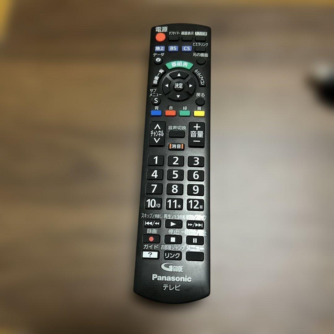 【2025年製】パナソニック24型液晶テレビ 別売り同軸ケーブル付き