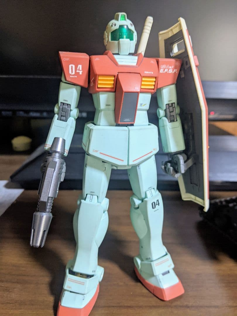 MGガンダムv作戦3体＋Gファイター＋ジムとコアーファイター