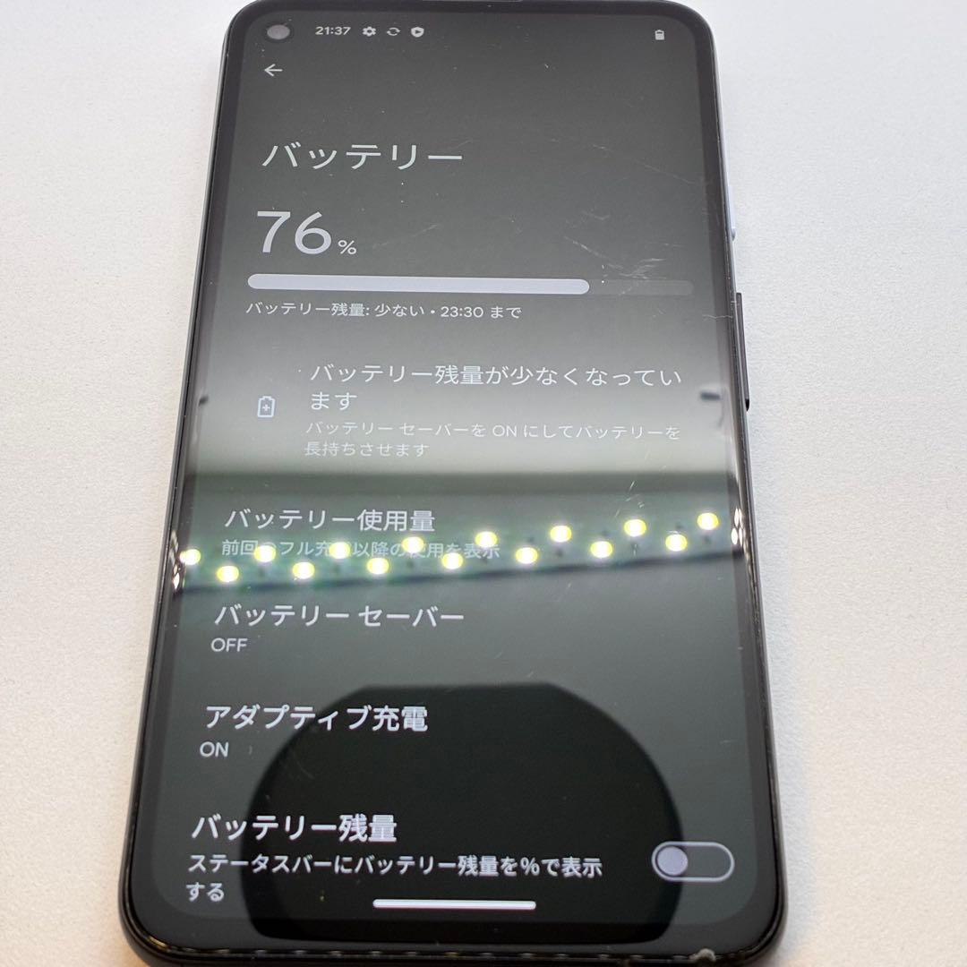 スマートフォン本体 Ya8267 Google pixel 4a 5G Softbank