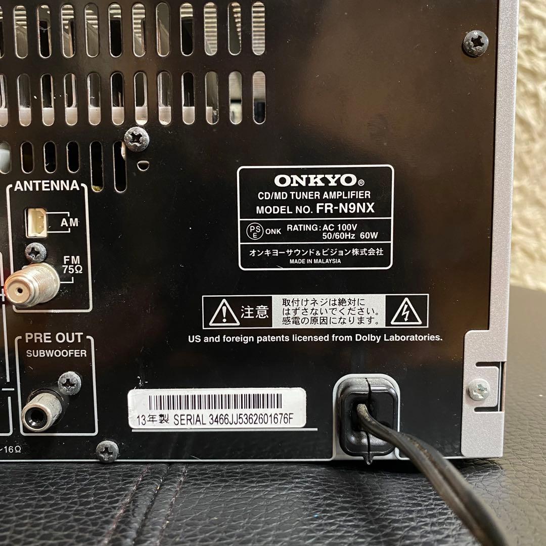 ✨現状品✨ ONKYO FR-N9NX コンポ CD MD USB レシーバー