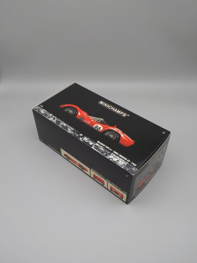 自動車 MINICHAMPS MASERATI tipo birdcage 1/18