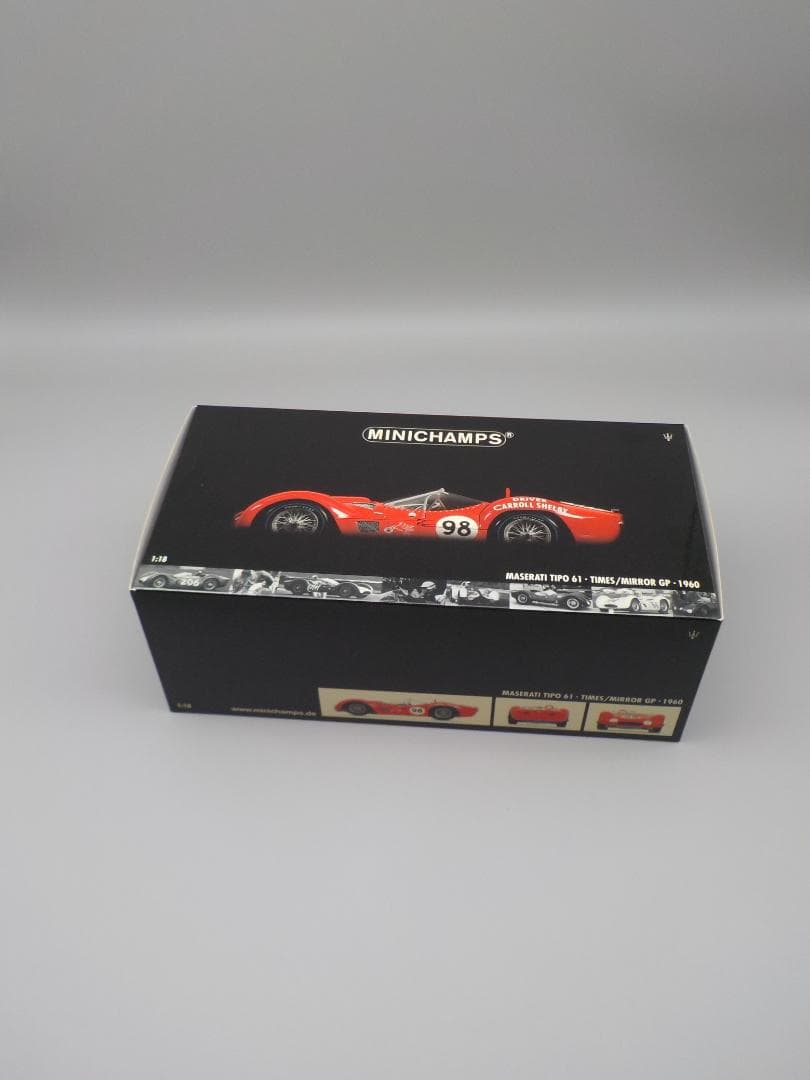 自動車 MINICHAMPS MASERATI tipo birdcage 1/18