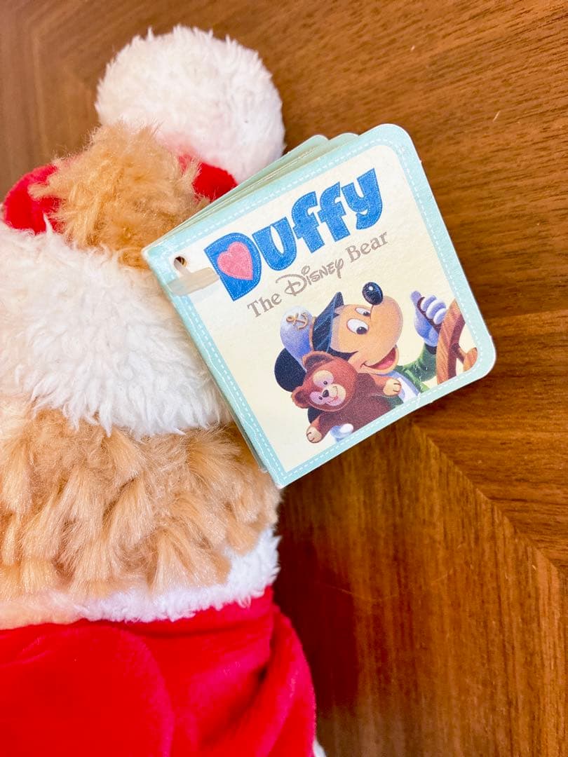 【カルフォルニア産】ディズニー/ダッフィー クリスマスぬいぐるみ 約30cm