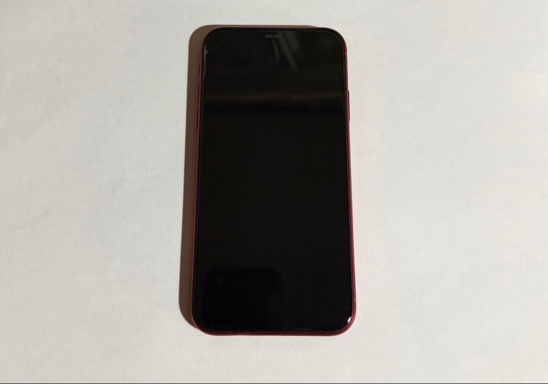 【画面割れ有り】Apple iPhone XR 赤 本体のみ