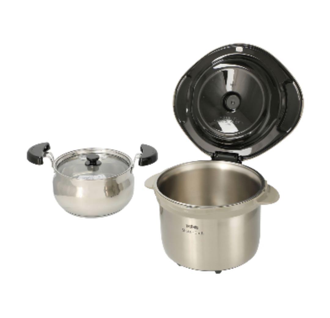 【美品】THERMOS真空保温調理器KBK-3002 3.0Lナイロンレードル付