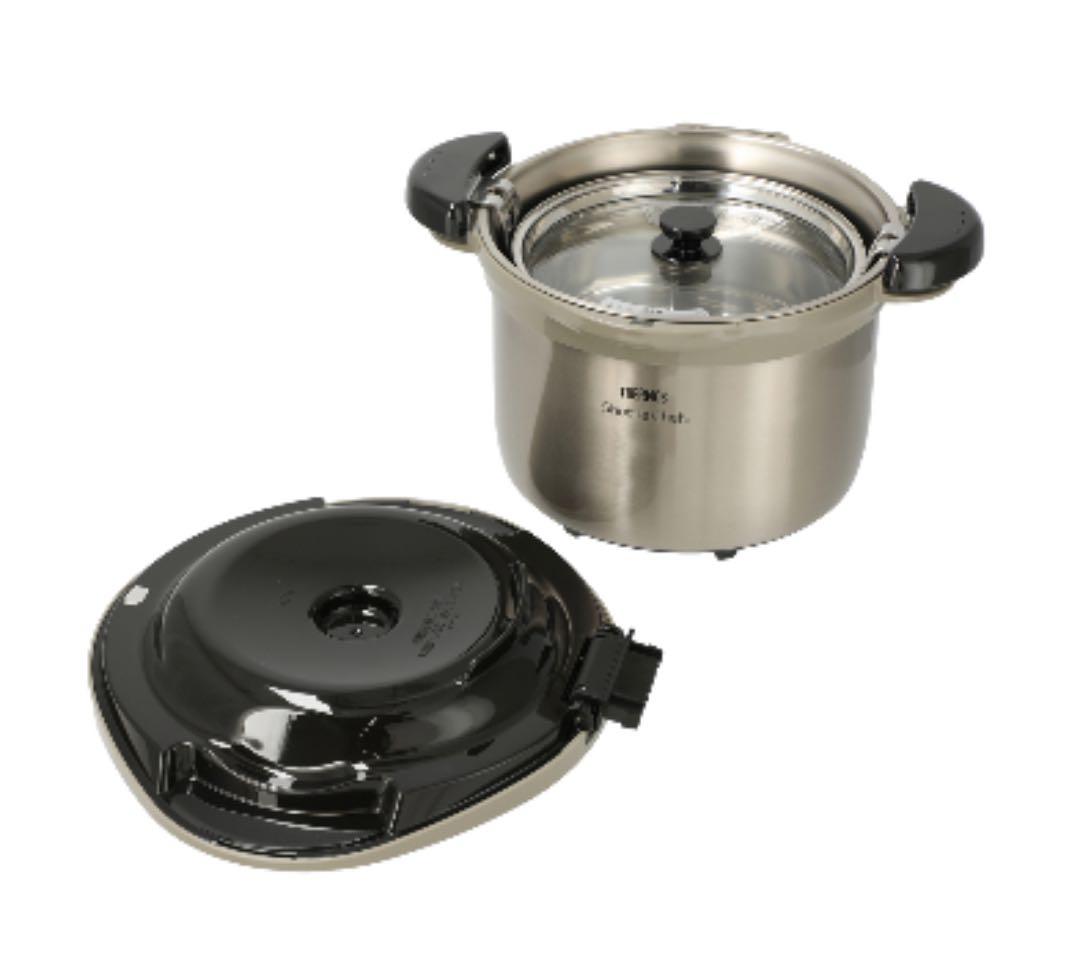 【美品】THERMOS真空保温調理器KBK-3002 3.0Lナイロンレードル付