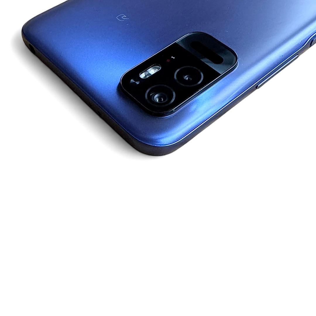 【美品】Xiaomi Redmi Note 10T ブルー SIMフリー