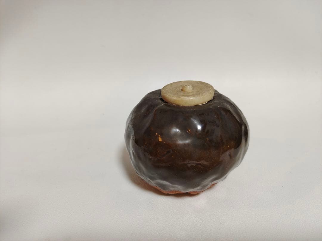 古茶入　茶道具　唐物　李朝　古唐津　陶芸　 時代　古美術品　コレクション