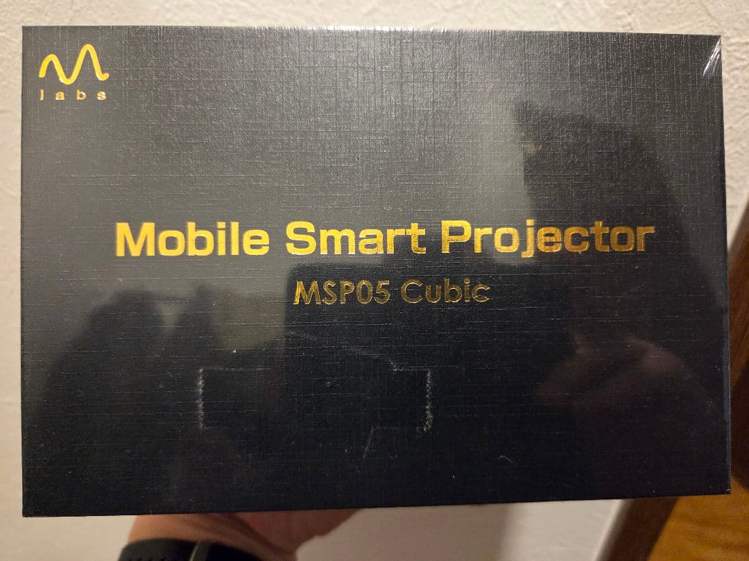 エムラボ mlabs MSP05 CUBIC モバイルスマートプロジェクター