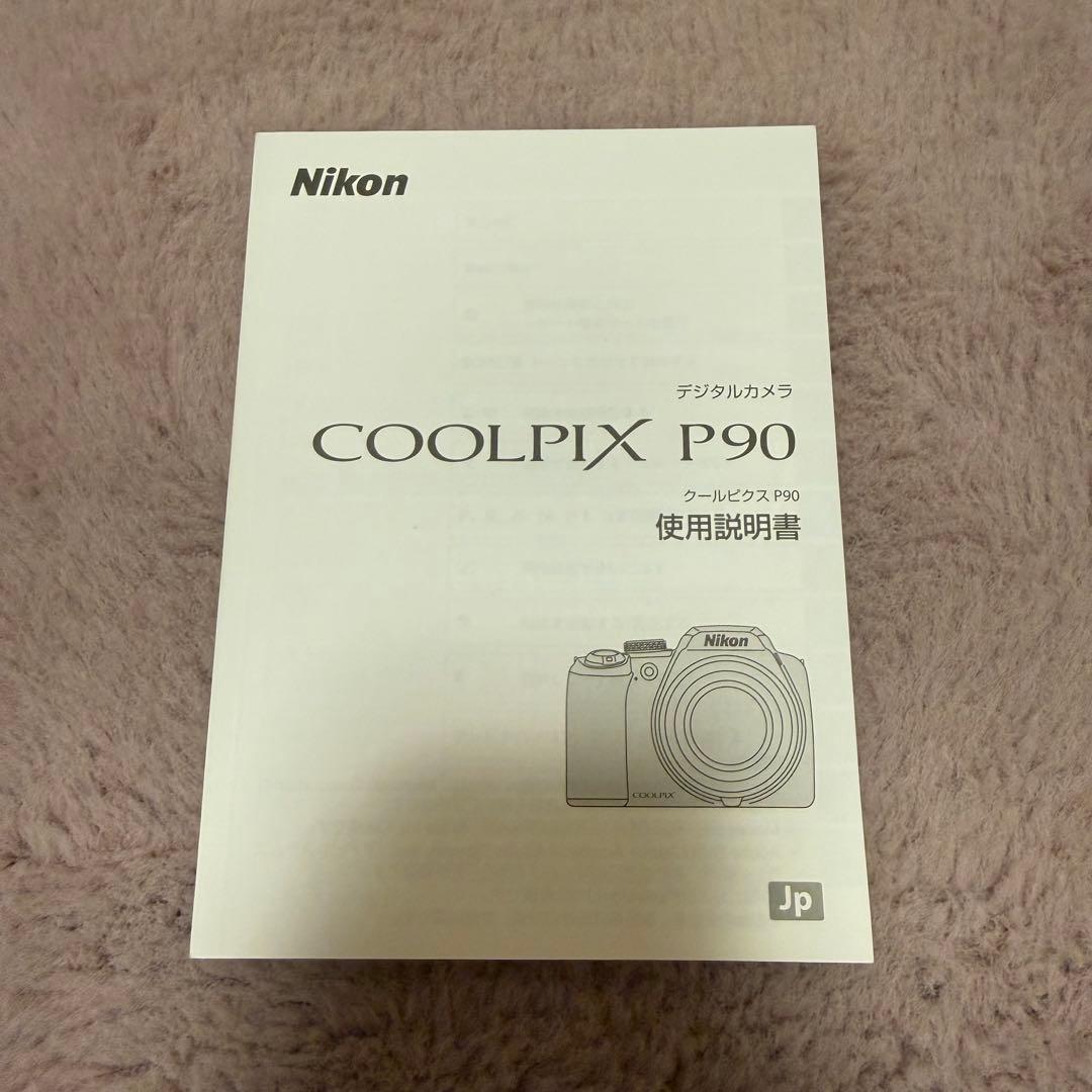 Nikon COOLPIX P90 デジタルカメラ バッテリー付き 動作確認済