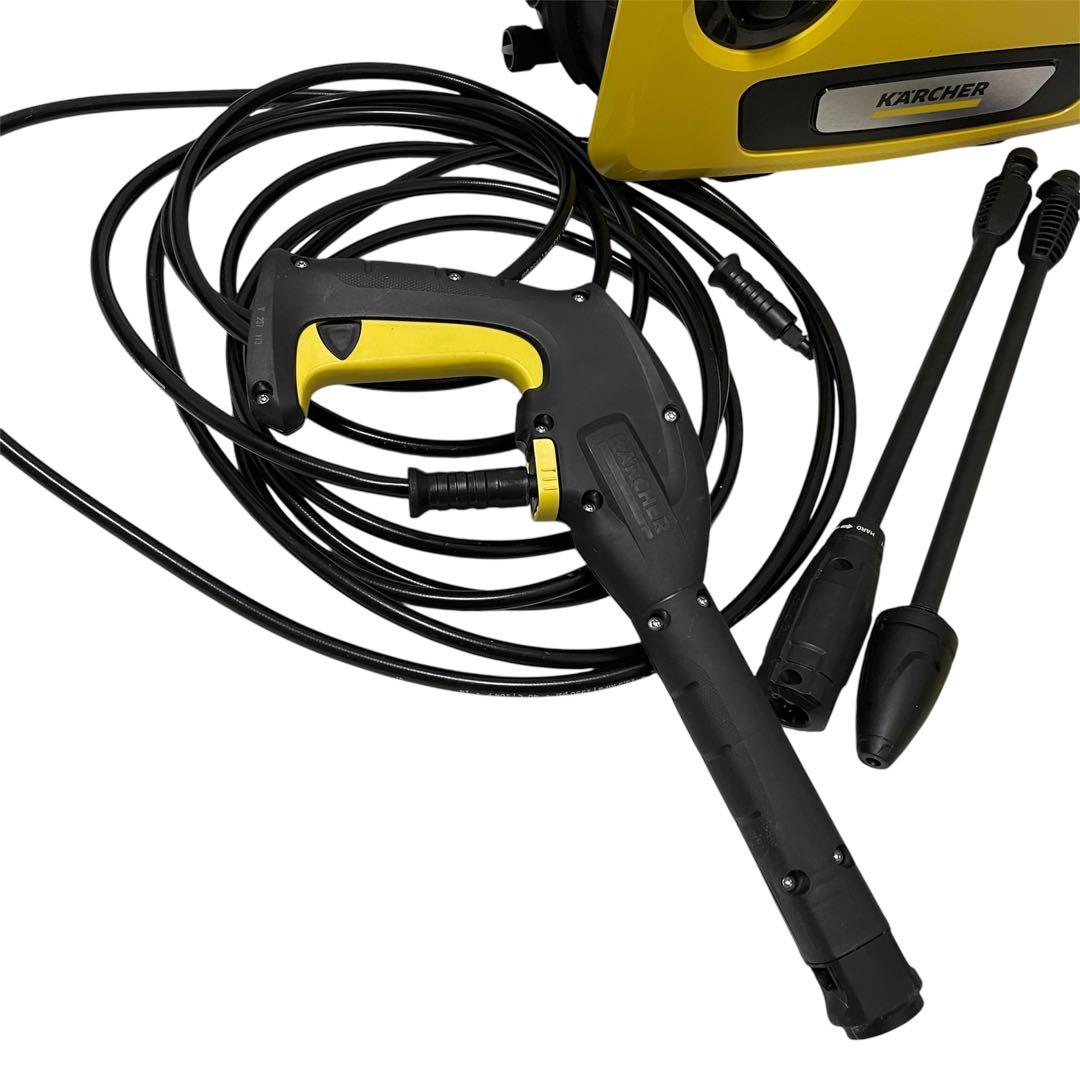 【美品】KARCHER ケルヒャー K2サイレント 高圧洗浄機 箱付 付属品付