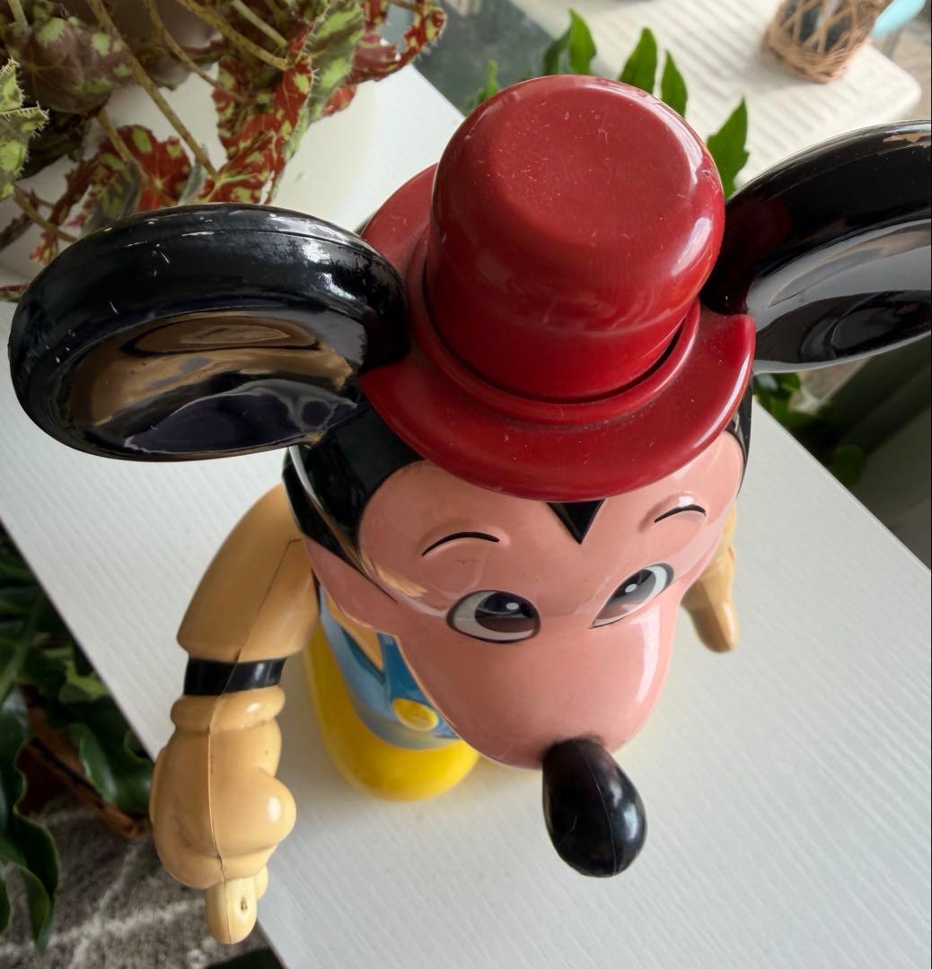 ディズニー　ミッキーマウス 可動式フィギュア じゃんけん　1989年　レトロ