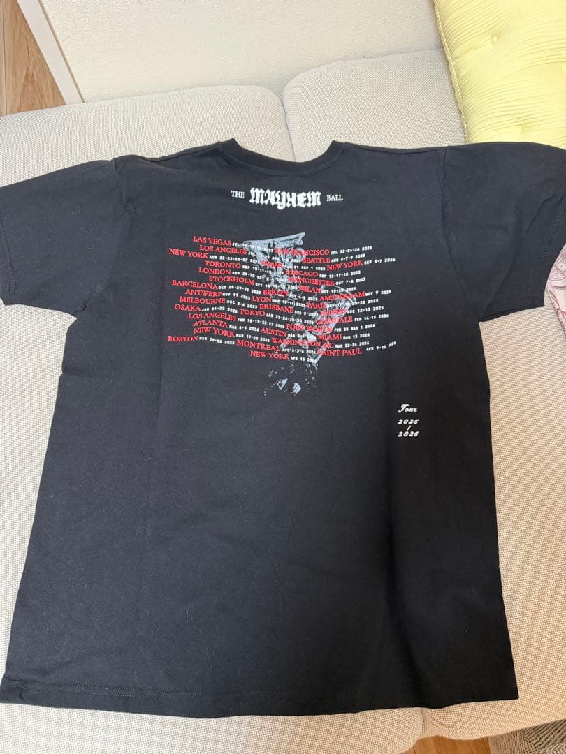 LADY GAGA THE MAYHEM BALL Tシャツ Mサイズ