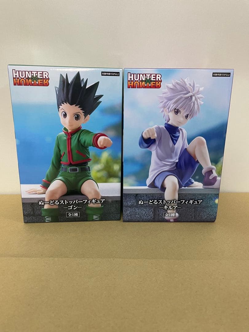 HUNTER×HUNTER ぬーどるストッパー フィギュア ゴン キルア