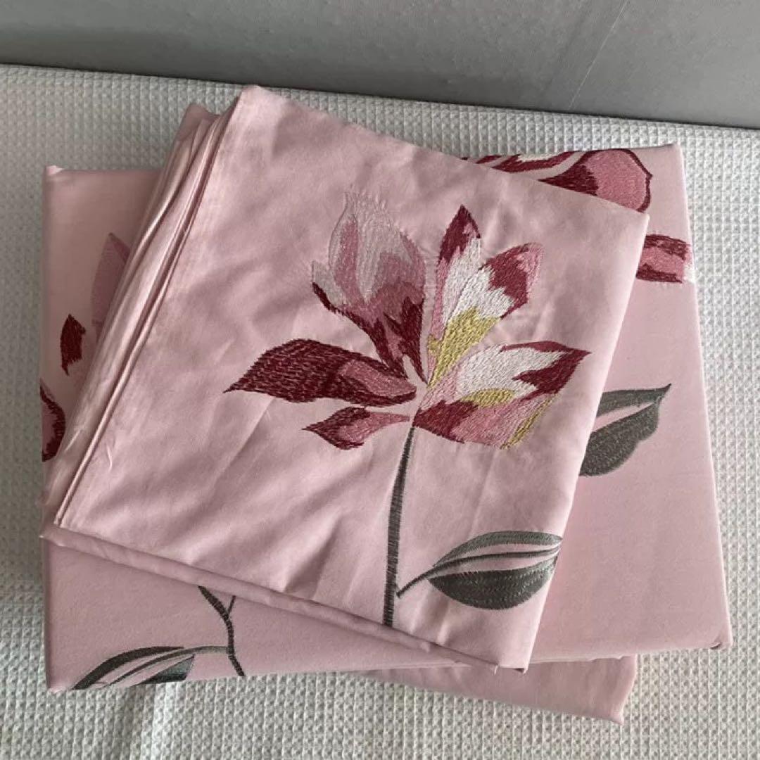 布団４点セットカバーシーツセットキング100%綿精美刺繍