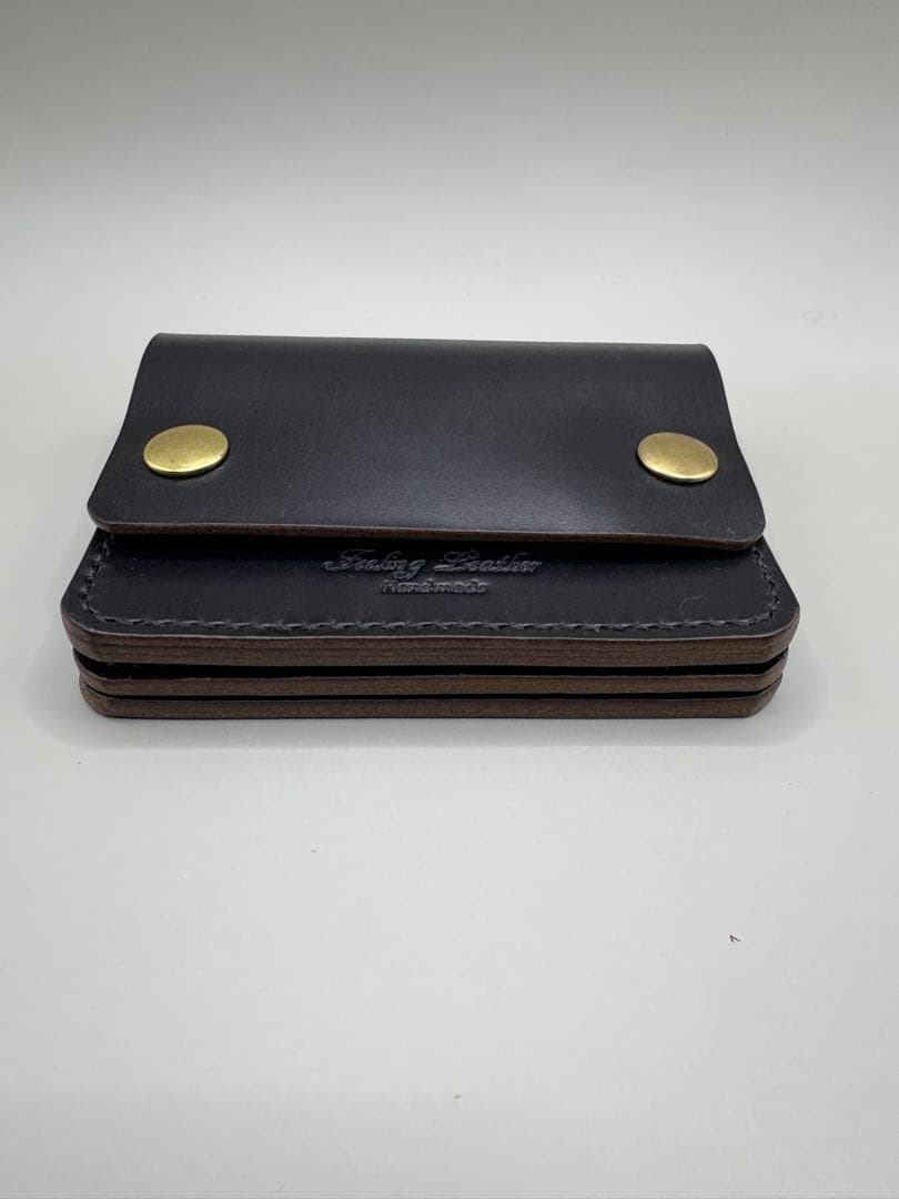 ショートトラッカーウォレット　HORWEEN　クロムエクセル(ホーウィン社)②