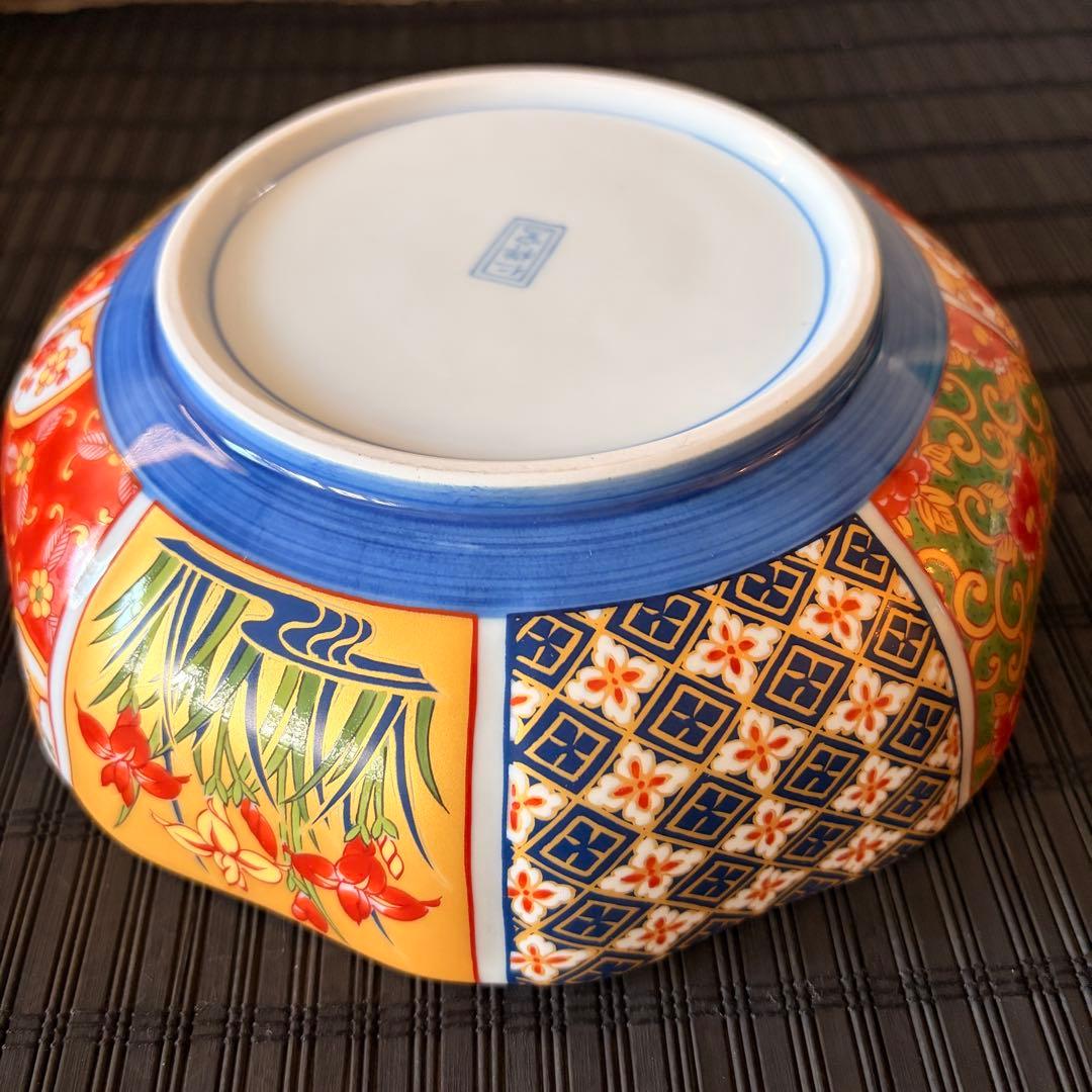 【未使用品】有田焼 仁祥窯 古伊万里金彩 料理揃 2点 中鉢 大皿大鉢 盛り鉢
