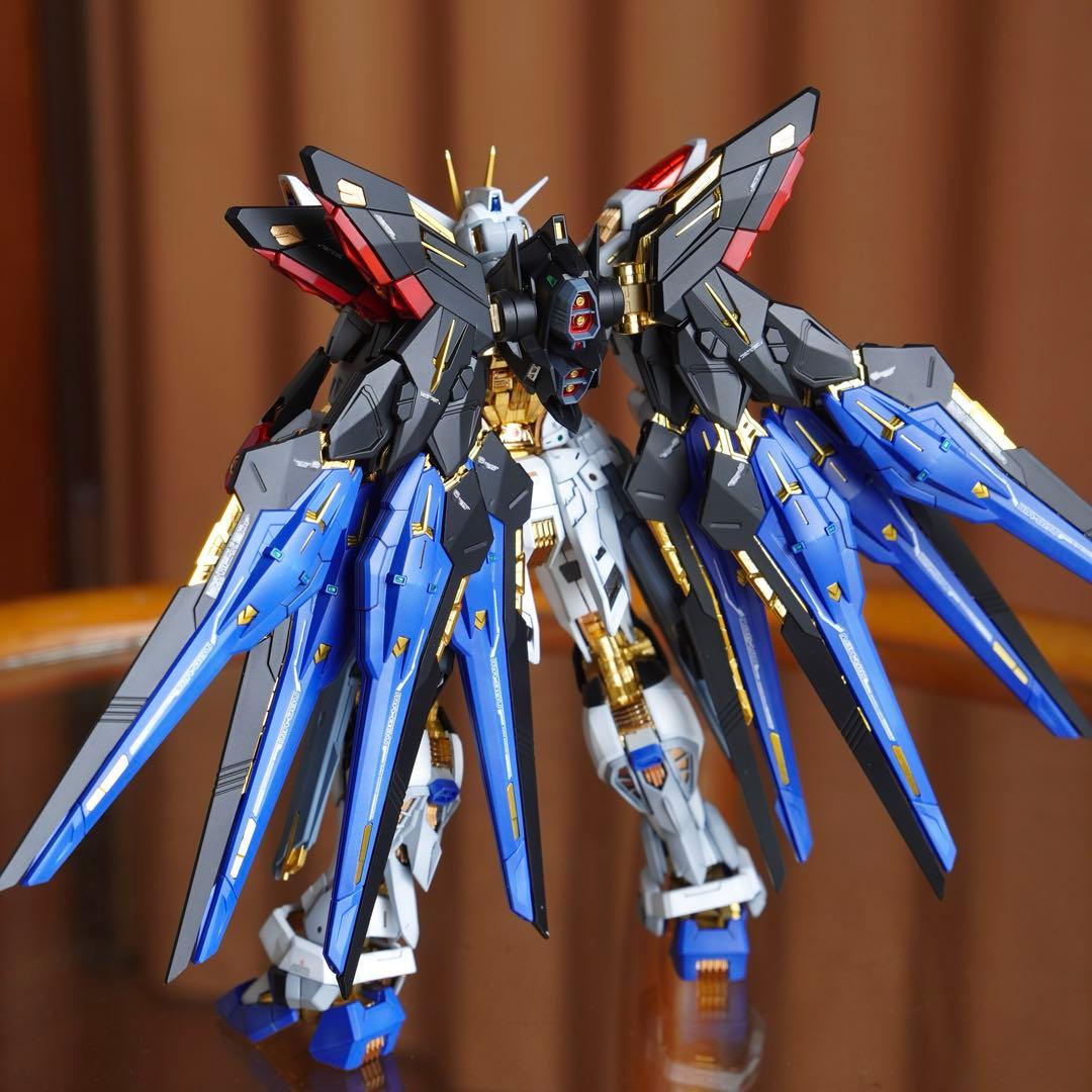 MGEX ストライクフリーダムガンダム　塗装完成品　ダイキャストフレーム