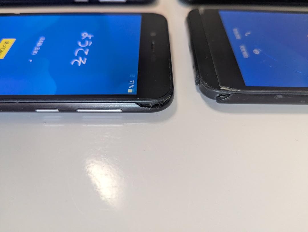 【ジャンク8台セット】AQUOS sense basic 702SH ブラック