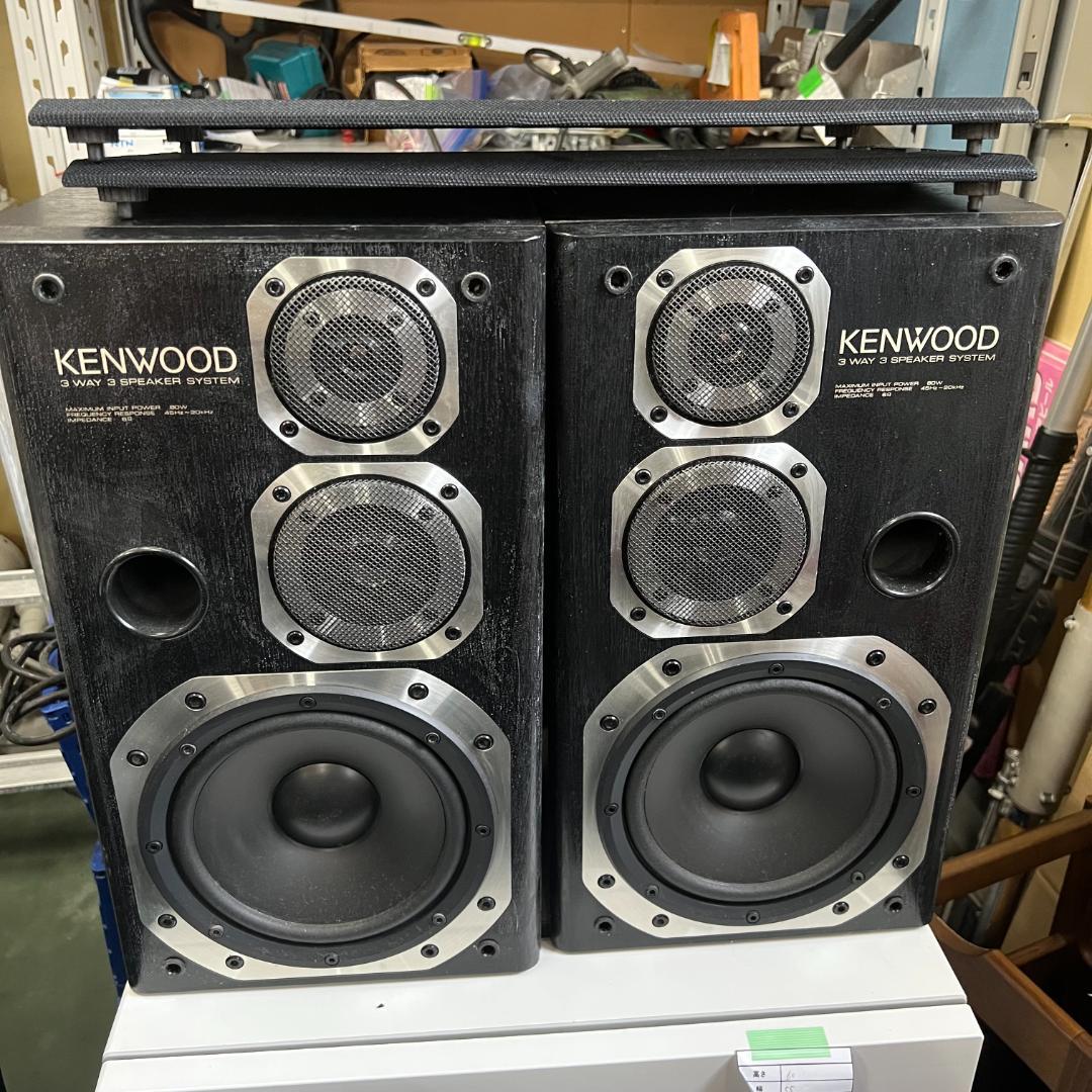 KENWOOD ROXY DG1 スピーカー 左右セット ブラック Y0436
