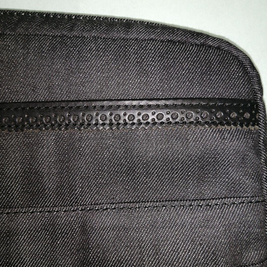 PORTER×エッセンシャルデザインズ　デニム　クラッチバッグ PCケース