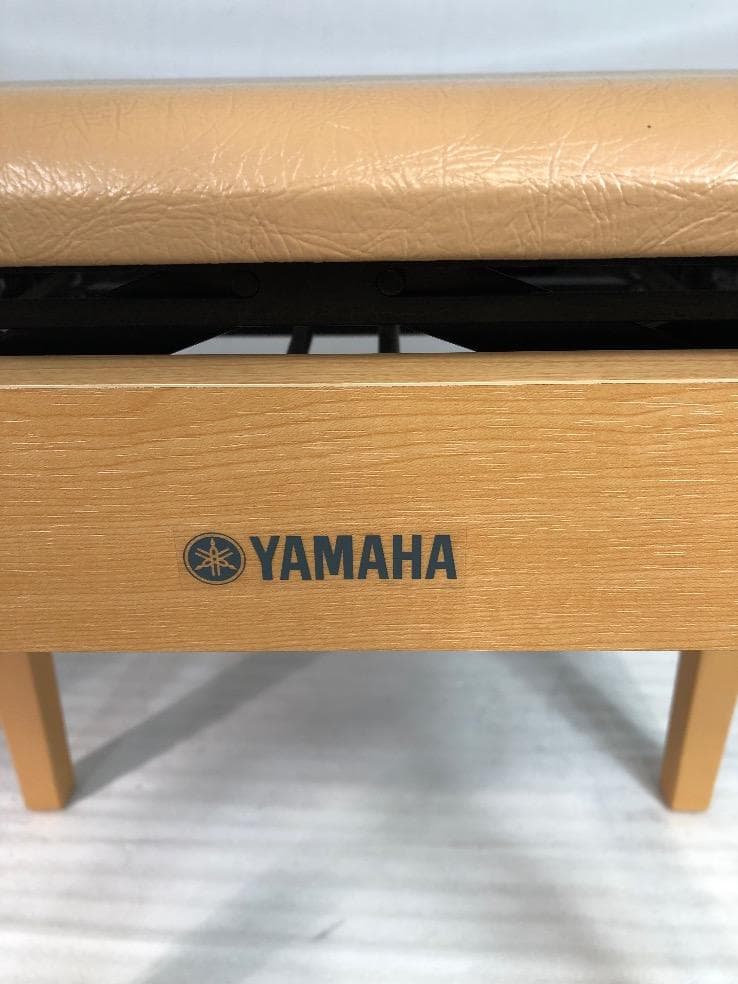 ※84480※YAMAHAピアノ椅子（ライトチェリー）★送料無料
