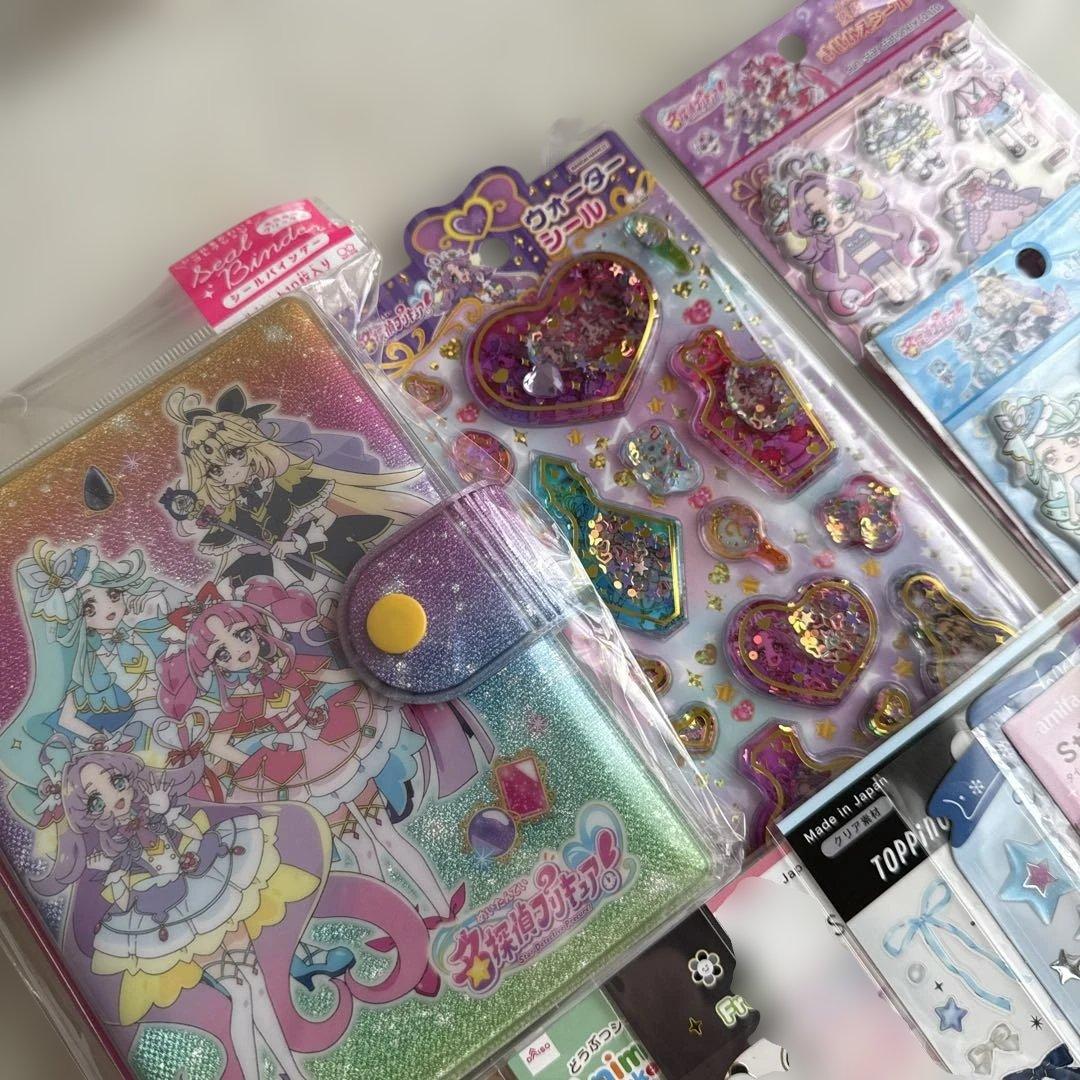 名探偵プリキュア　シール　シール帳　おまけ付き