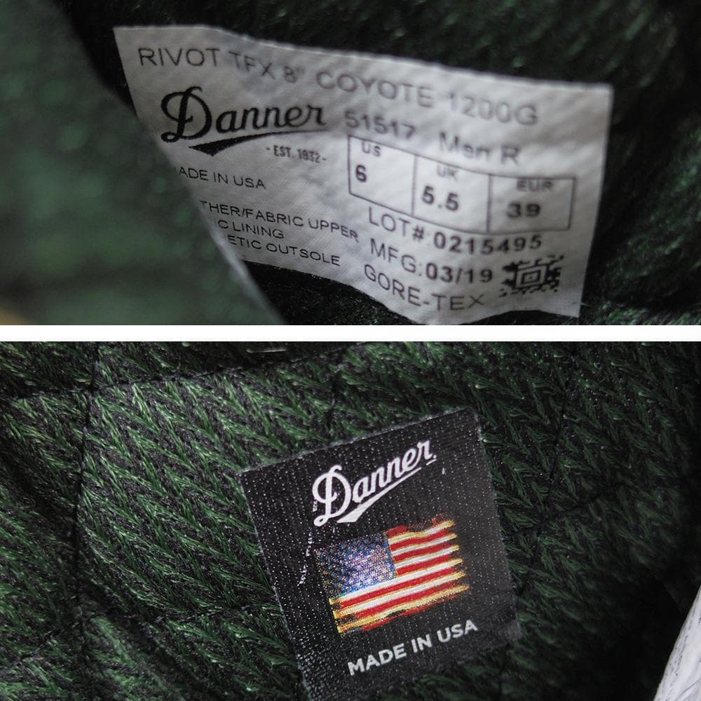 美品　24cm　Danner　RIVOT TFX8　ダナー　USA製　P4059