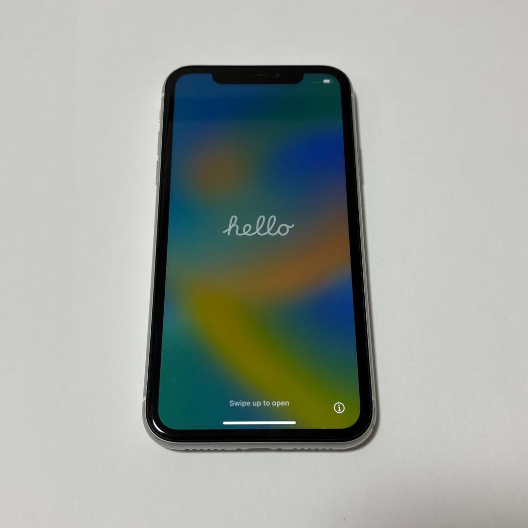 iPhone XR ホワイト 128GB 本体　箱付き