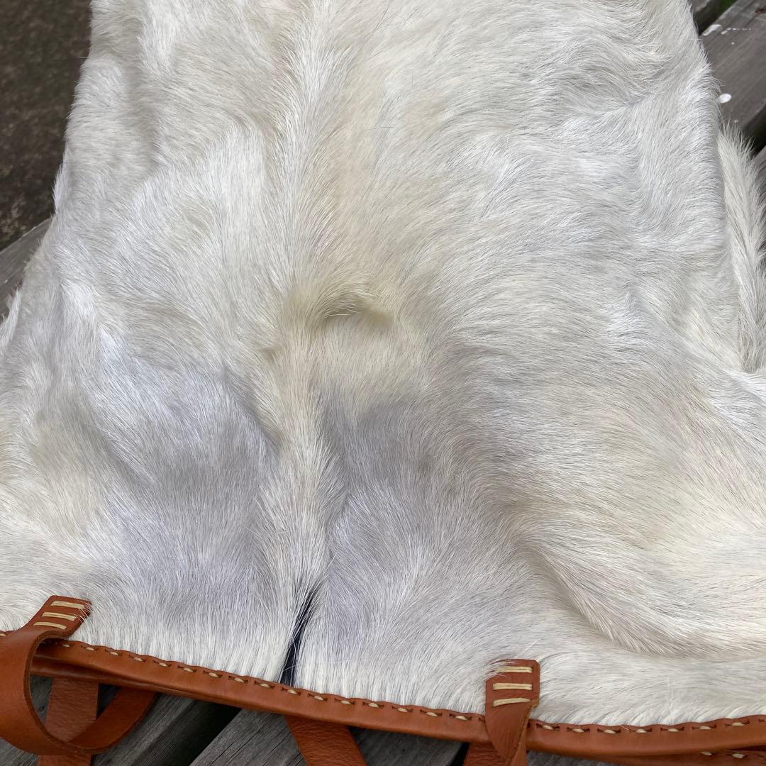 ハンドメイドハラコバッグ