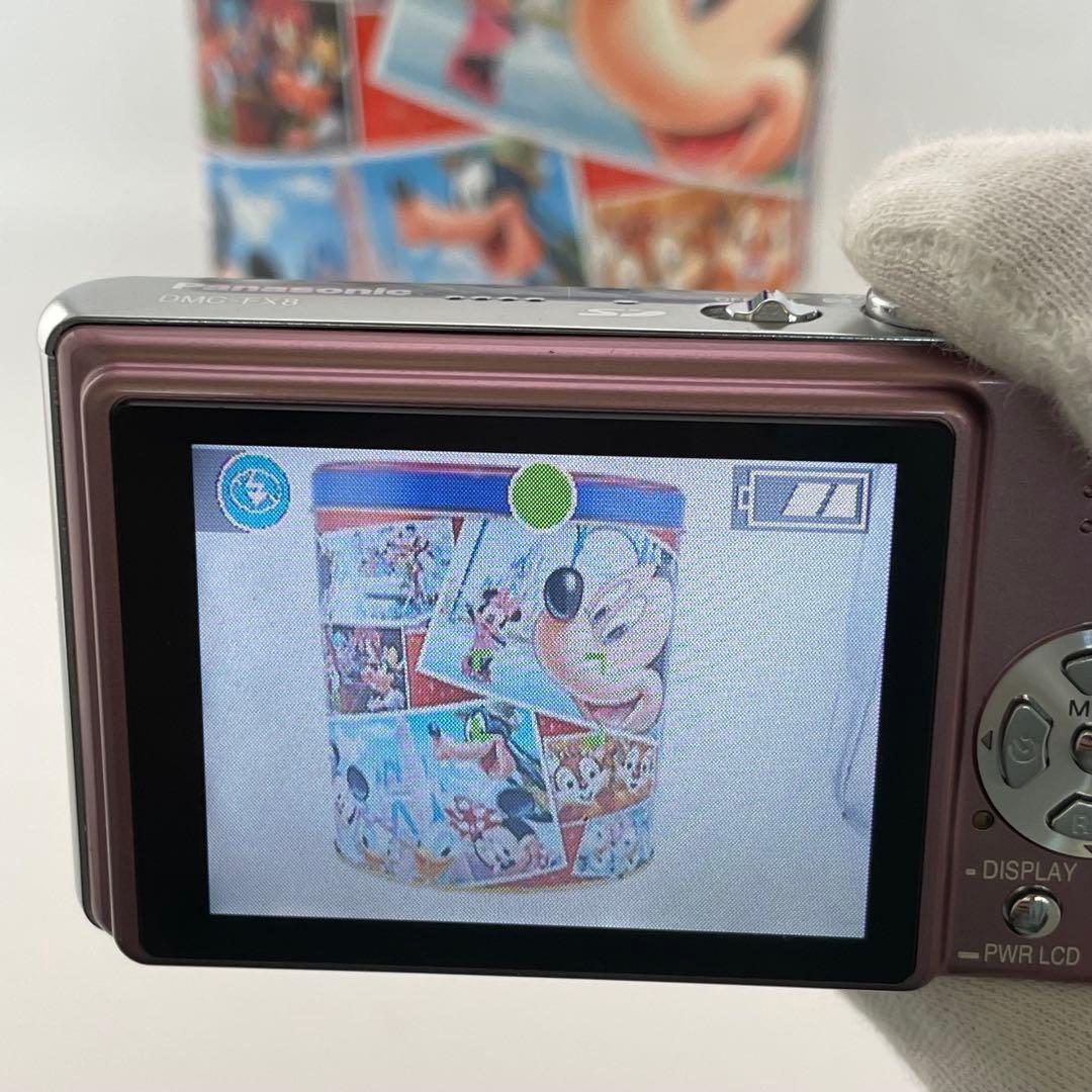 実写美⭕️良品【動作確認済】Panasonic LUMIX DMC-FX8シルバー