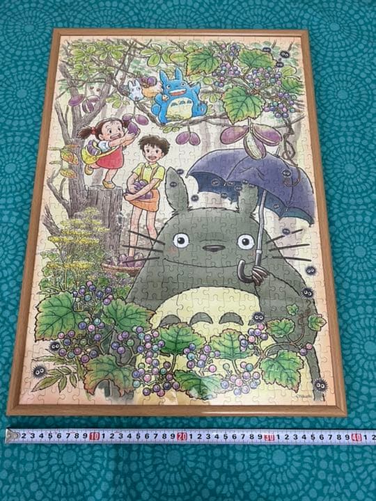 完成品⭐︎となりのトトロ⭐︎いっぱい採れたね　500ピース額入り送料無料
